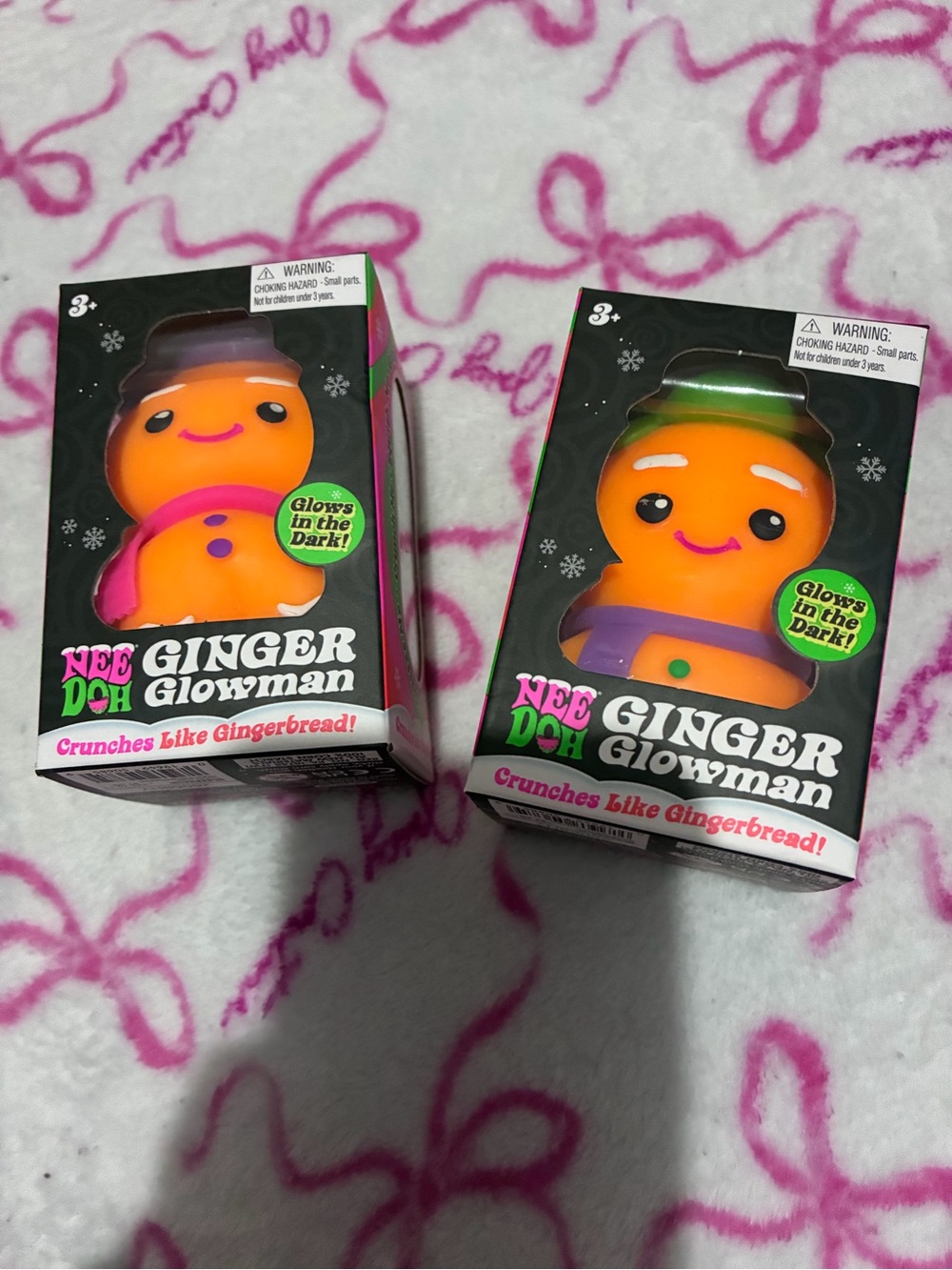 Both!!!!Ginger Glowman Kids Toy - Orange Glow